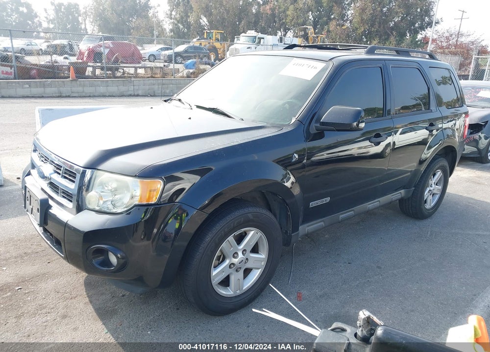 2008 FORD ESCAPE HYBRID VIN: 1FMCU49H48KA80495