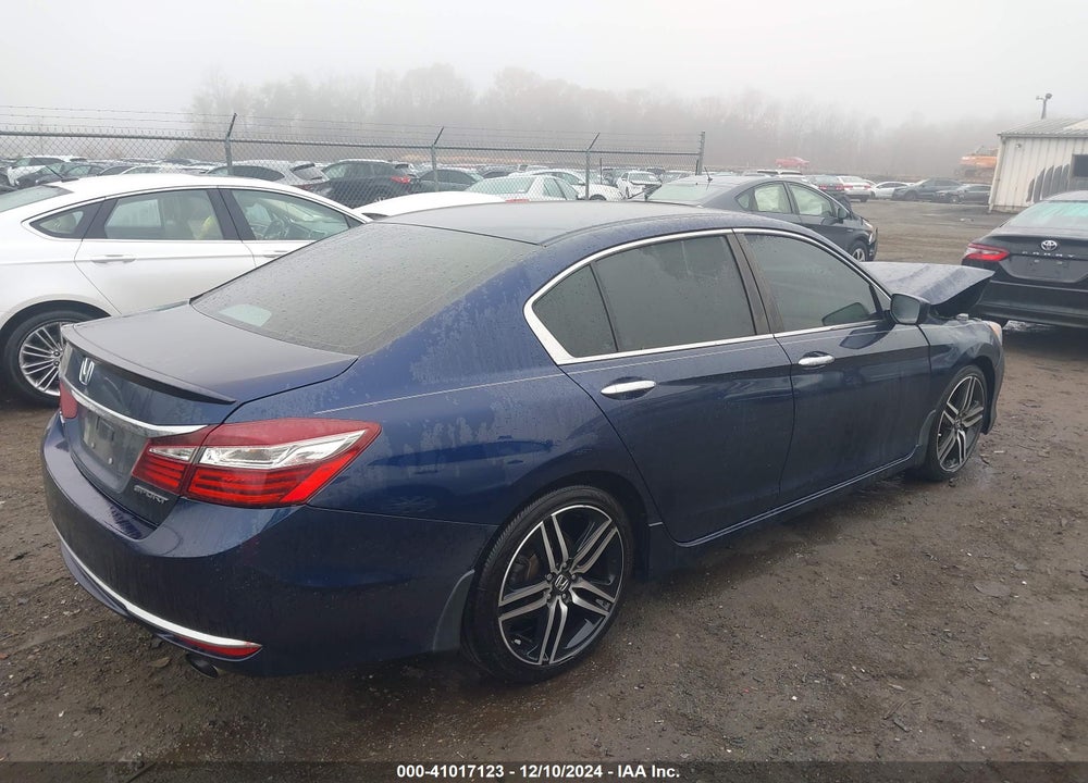 2016 HONDA ACCORD SPORT VIN: 1HGCR2F51GA126021