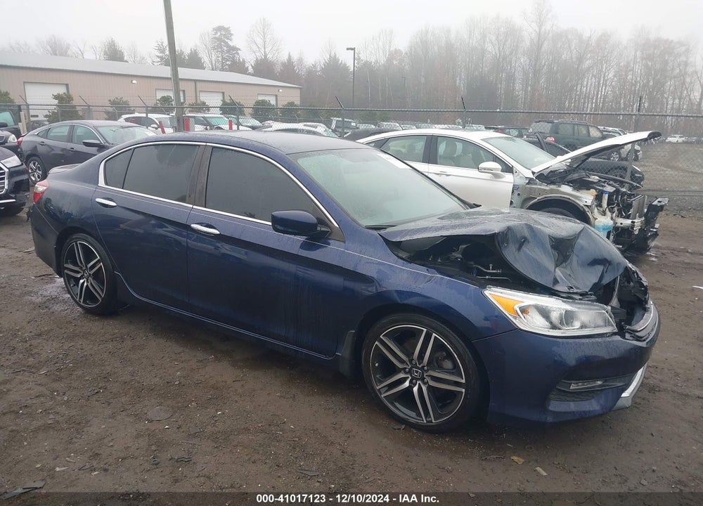 2016 HONDA ACCORD SPORT VIN: 1HGCR2F51GA126021