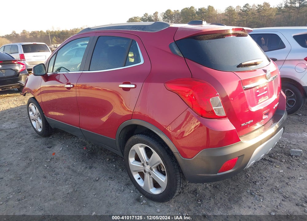 2015 BUICK ENCORE CONVENIENCE VIN: KL4CJBSB7FB196532