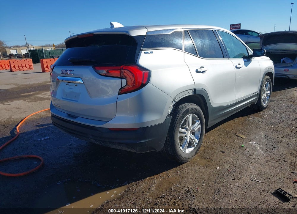 2018 GMC TERRAIN SLE VIN: 3GKALMEV4JL191244