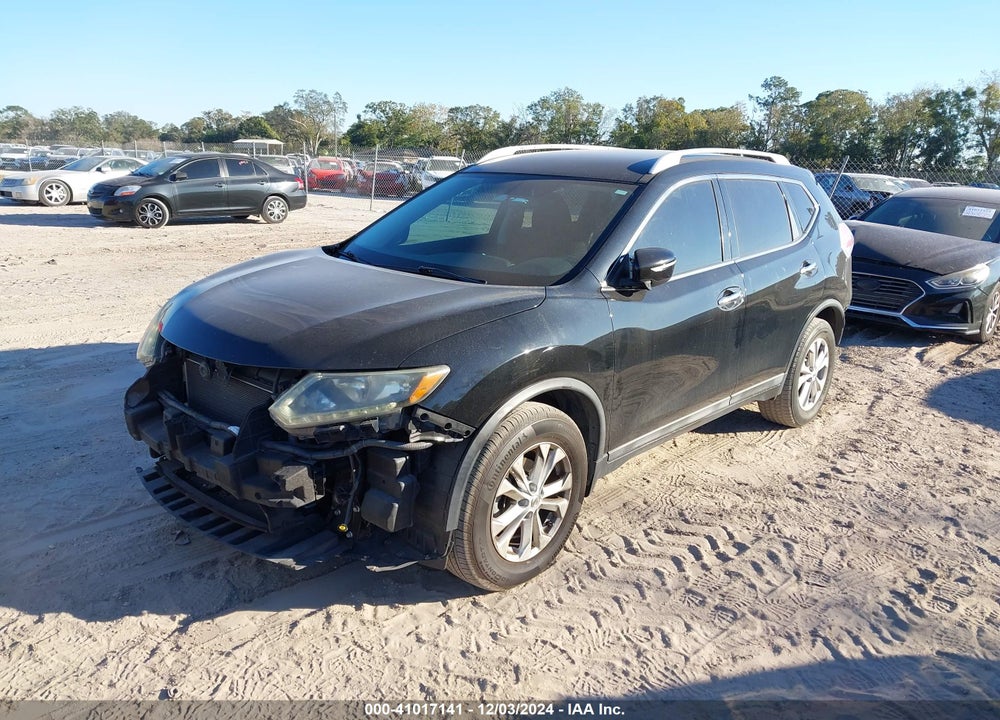 2014 NISSAN ROGUE SV VIN: 5N1AT2MT2EC873536