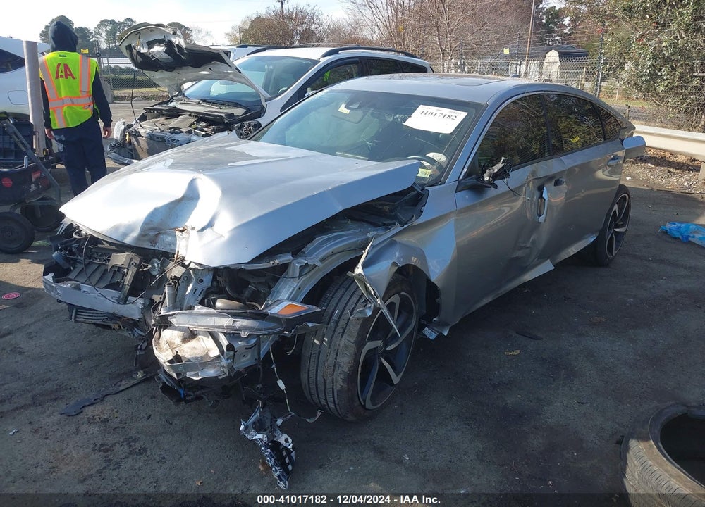 2019 HONDA ACCORD SPORT 2.0T VIN: 1HGCV2F37KA005531