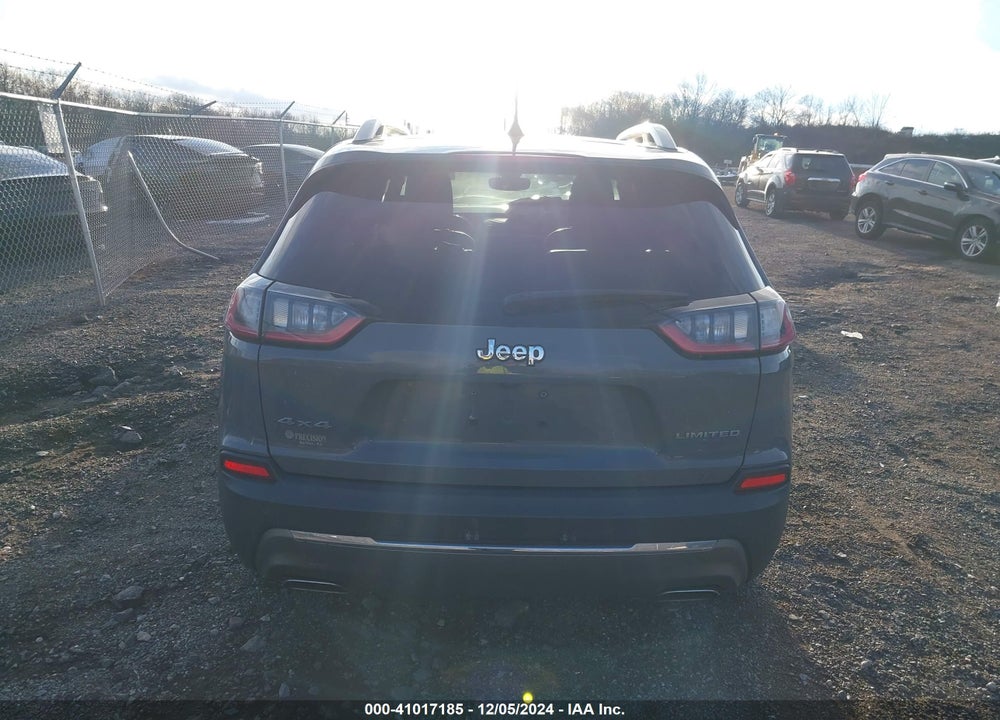 2019 JEEP CHEROKEE LIMITED 4X4 VIN: 1C4PJMDN8KD429424