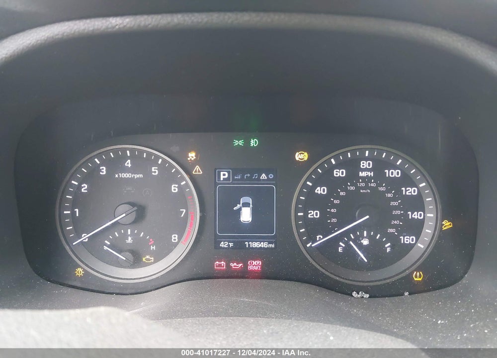 2016 HYUNDAI TUCSON SE VIN: KM8J33A48GU053378