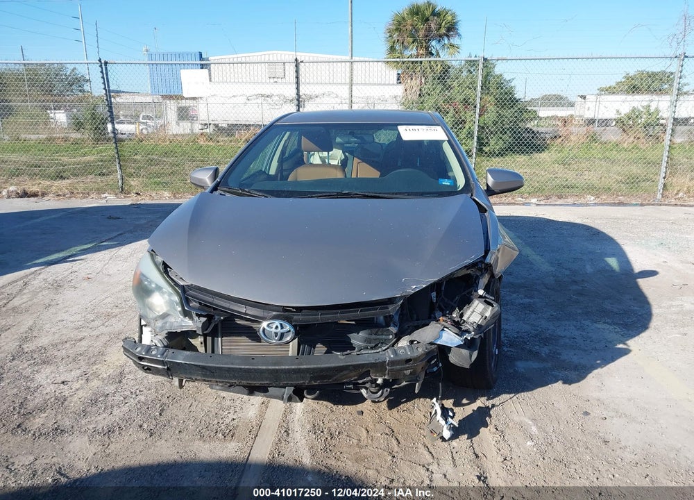 2016 TOYOTA COROLLA LE VIN: 5YFBURHE2GP475375