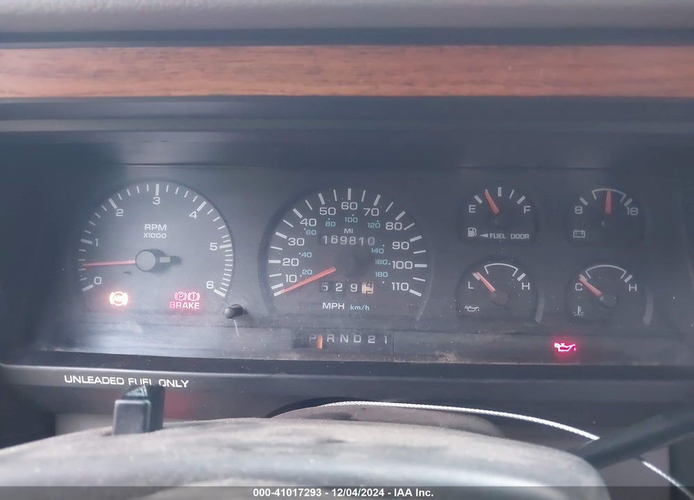 1995 DODGE DAKOTA VIN: 1B7GL23X8SS123854