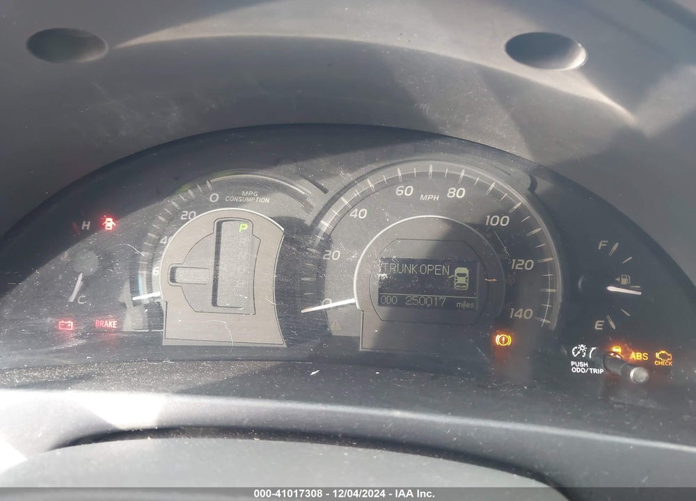 2009 TOYOTA CAMRY HYBRID VIN: 4T1BB46K89U069071