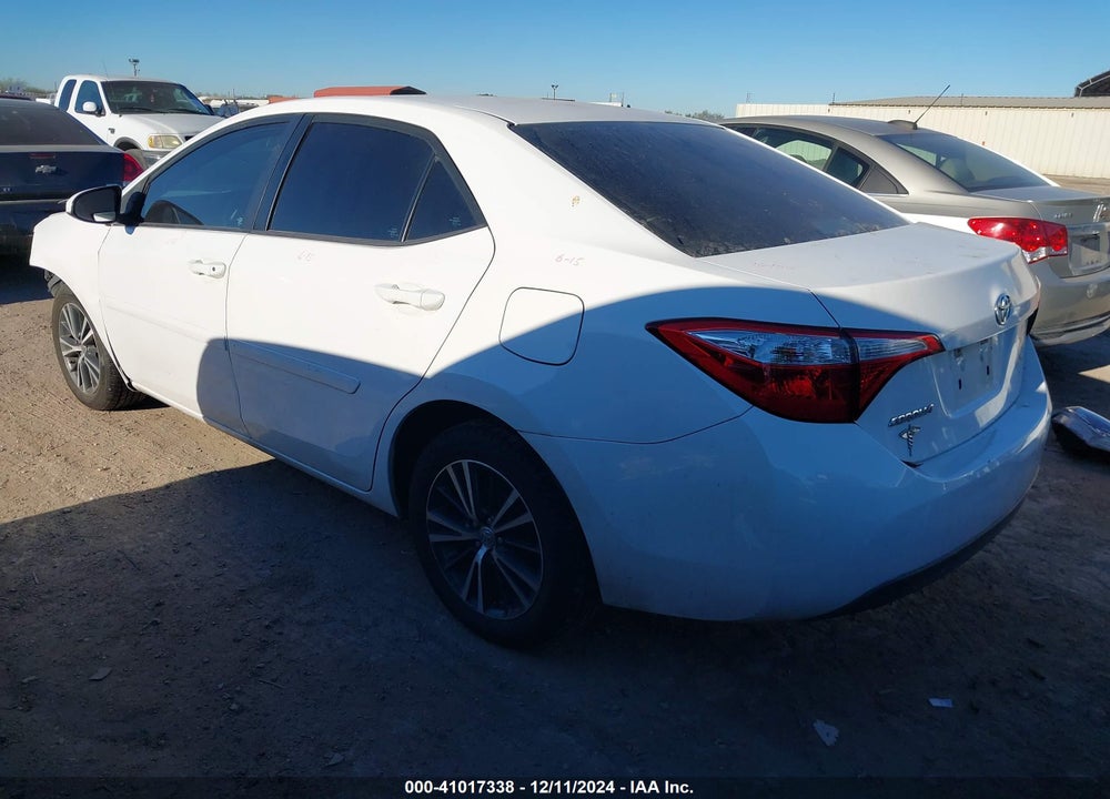 2016 TOYOTA COROLLA LE PLUS VIN: 5YFBURHE1GP543116