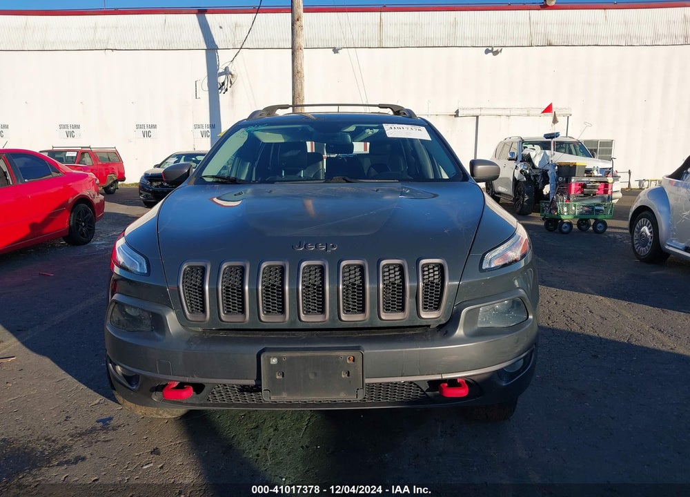 2017 JEEP CHEROKEE TRAILHAWK 4X4 VIN: 1C4PJMBB9HW569777