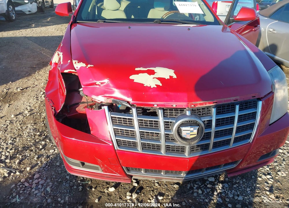 2012 CADILLAC CTS LUXURY VIN: 1G6DE5E58C0135237