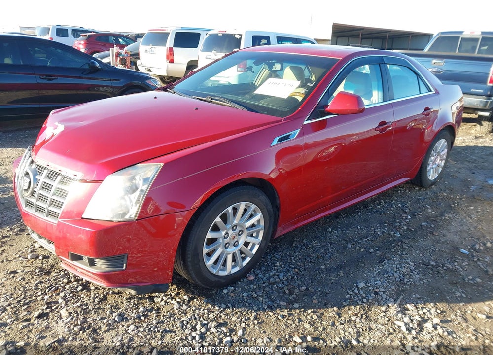 2012 CADILLAC CTS LUXURY VIN: 1G6DE5E58C0135237