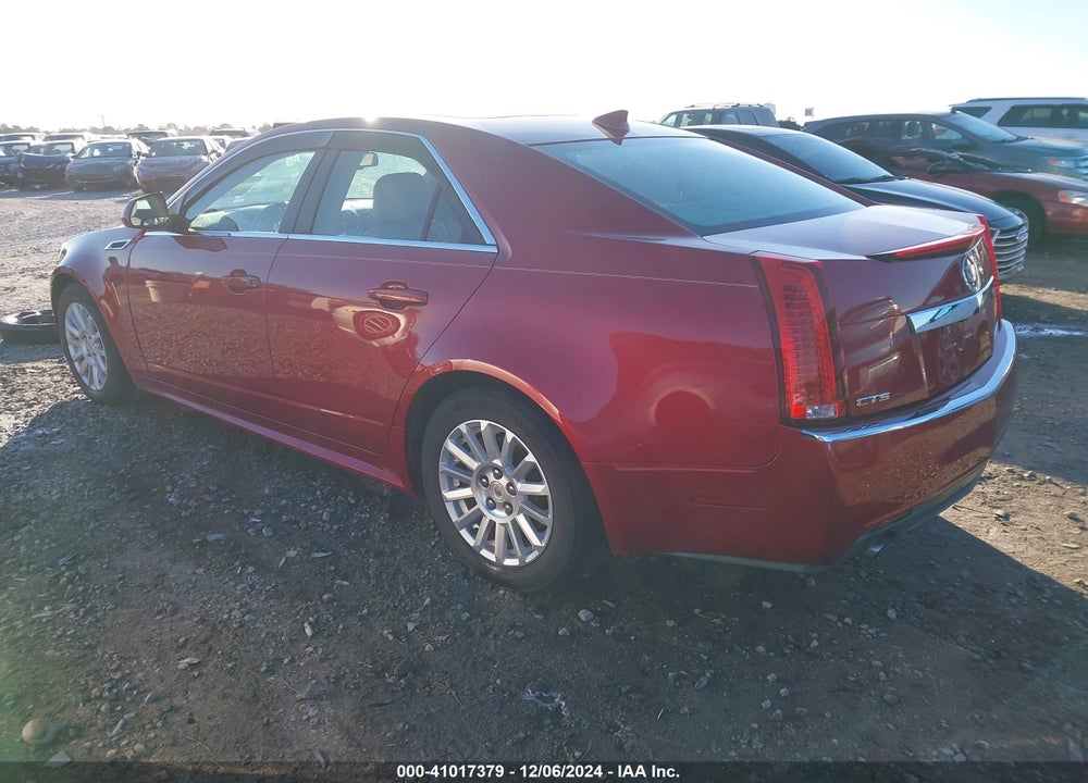 2012 CADILLAC CTS LUXURY VIN: 1G6DE5E58C0135237