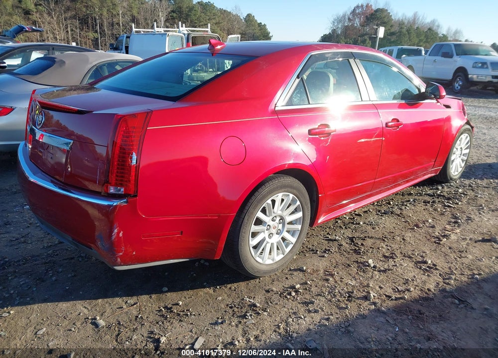2012 CADILLAC CTS LUXURY VIN: 1G6DE5E58C0135237