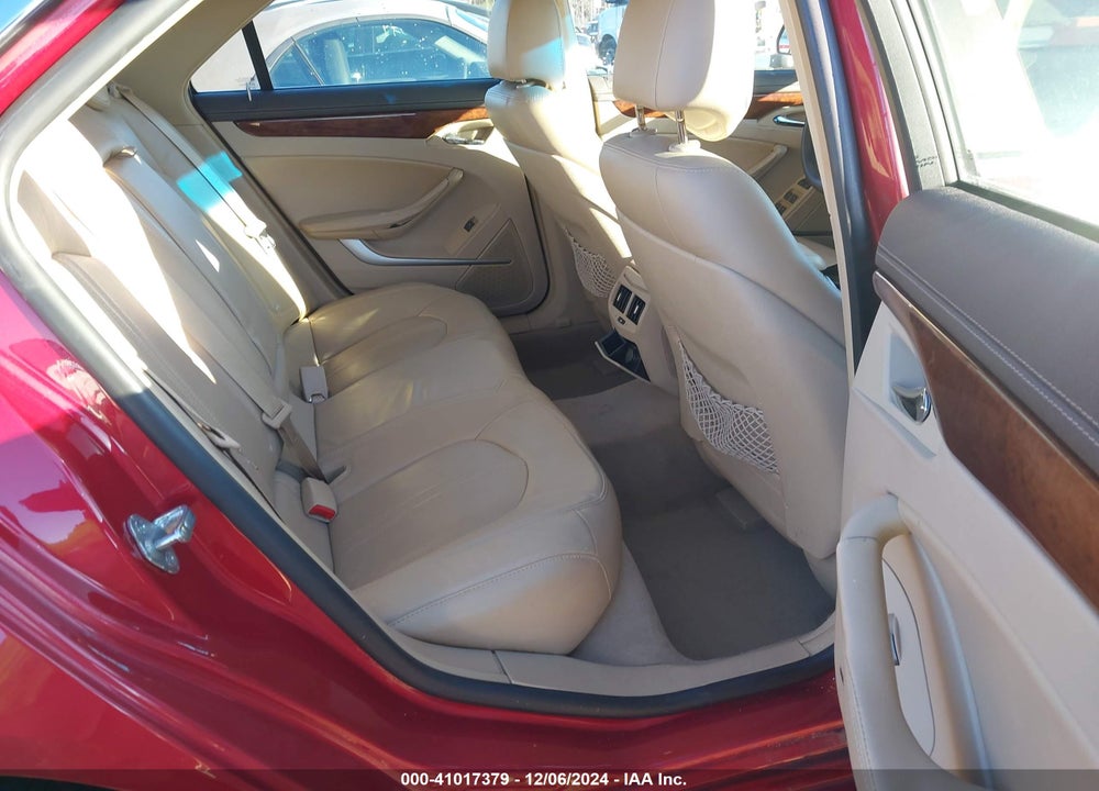 2012 CADILLAC CTS LUXURY VIN: 1G6DE5E58C0135237
