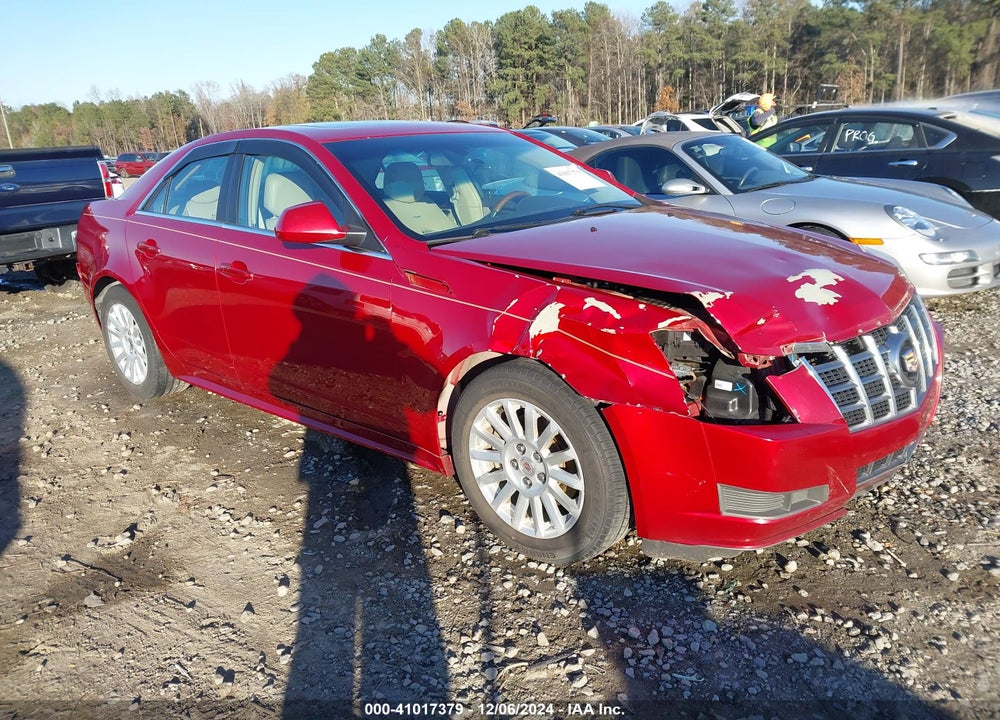 2012 CADILLAC CTS LUXURY VIN: 1G6DE5E58C0135237