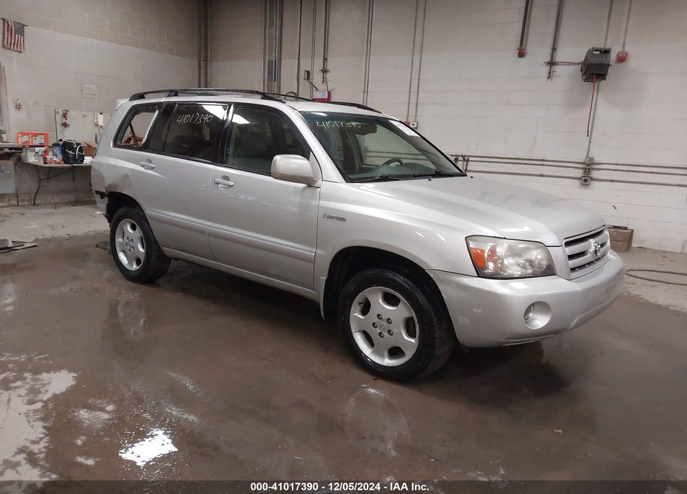2005 TOYOTA HIGHLANDER VIN: JTEEP21AX50069687