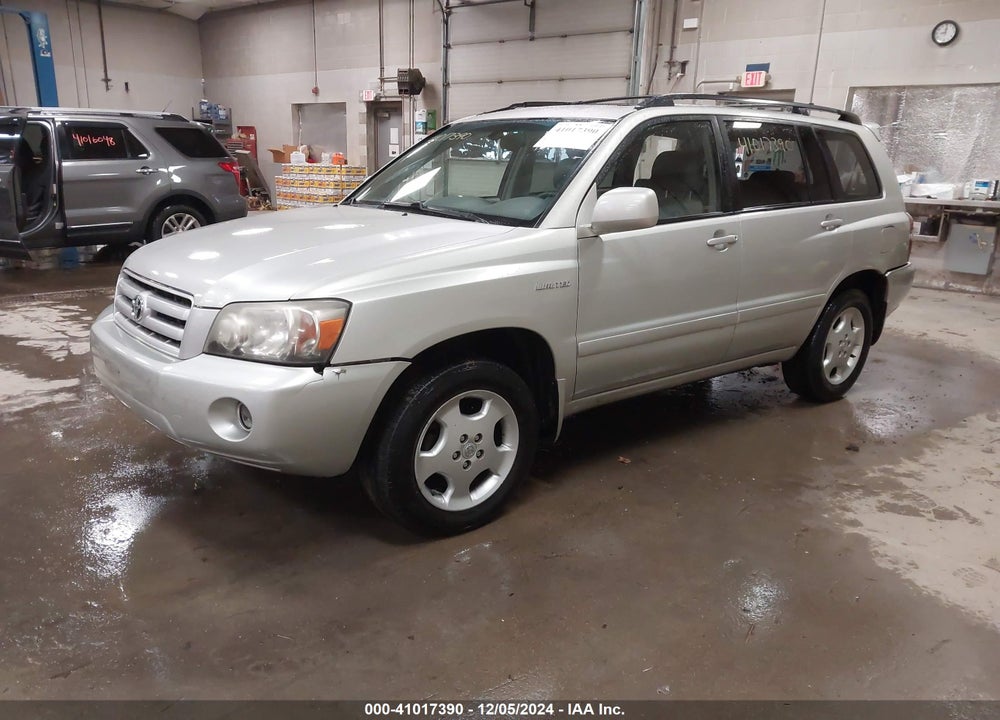 2005 TOYOTA HIGHLANDER VIN: JTEEP21AX50069687