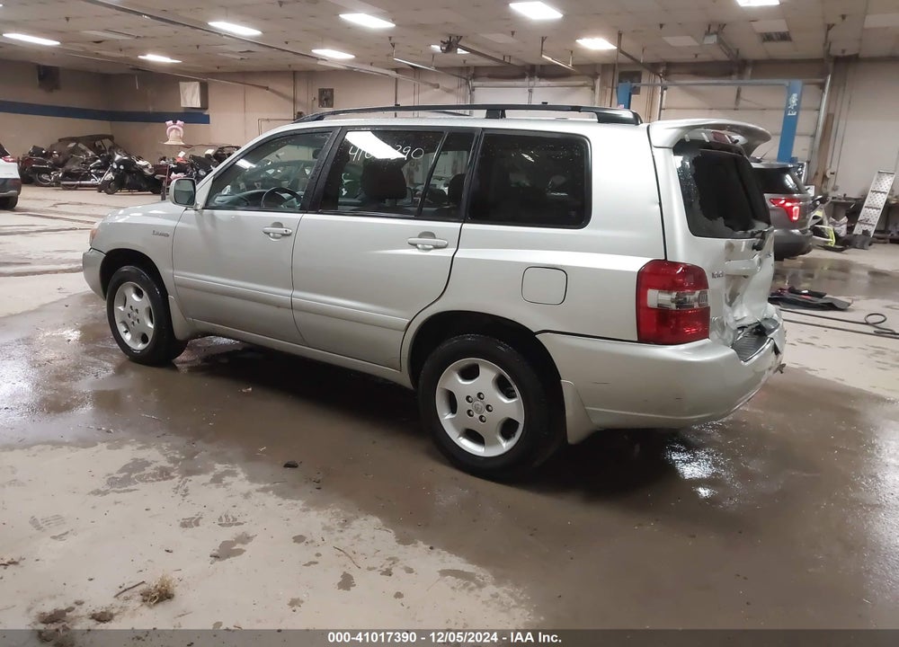 2005 TOYOTA HIGHLANDER VIN: JTEEP21AX50069687