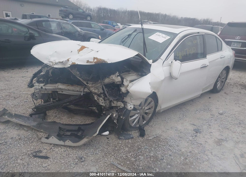 2014 HONDA ACCORD EX-L VIN: 1HGCR2F80EA061041