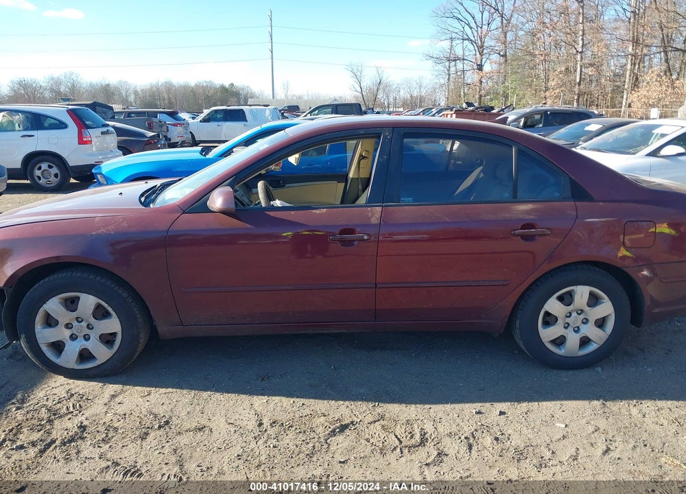 2009 HYUNDAI SONATA GLS VIN: 5NPET46C79H492824