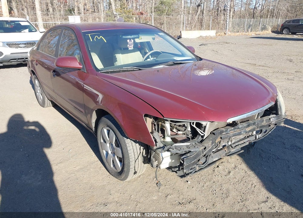 2009 HYUNDAI SONATA GLS VIN: 5NPET46C79H492824
