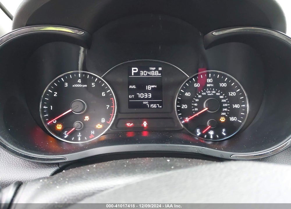 2017 KIA FORTE VIN: 3KPFK4A74HE014946