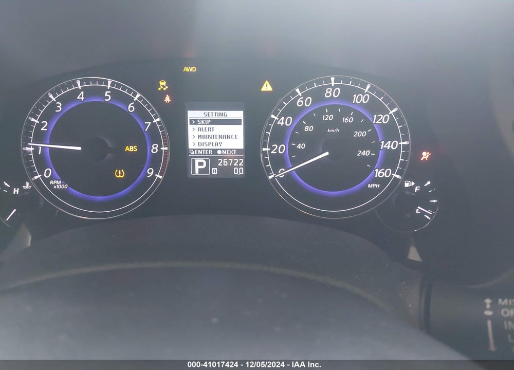 2013 INFINITI EX37 JOURNEY VIN: JN1BJ0HR8DM480539