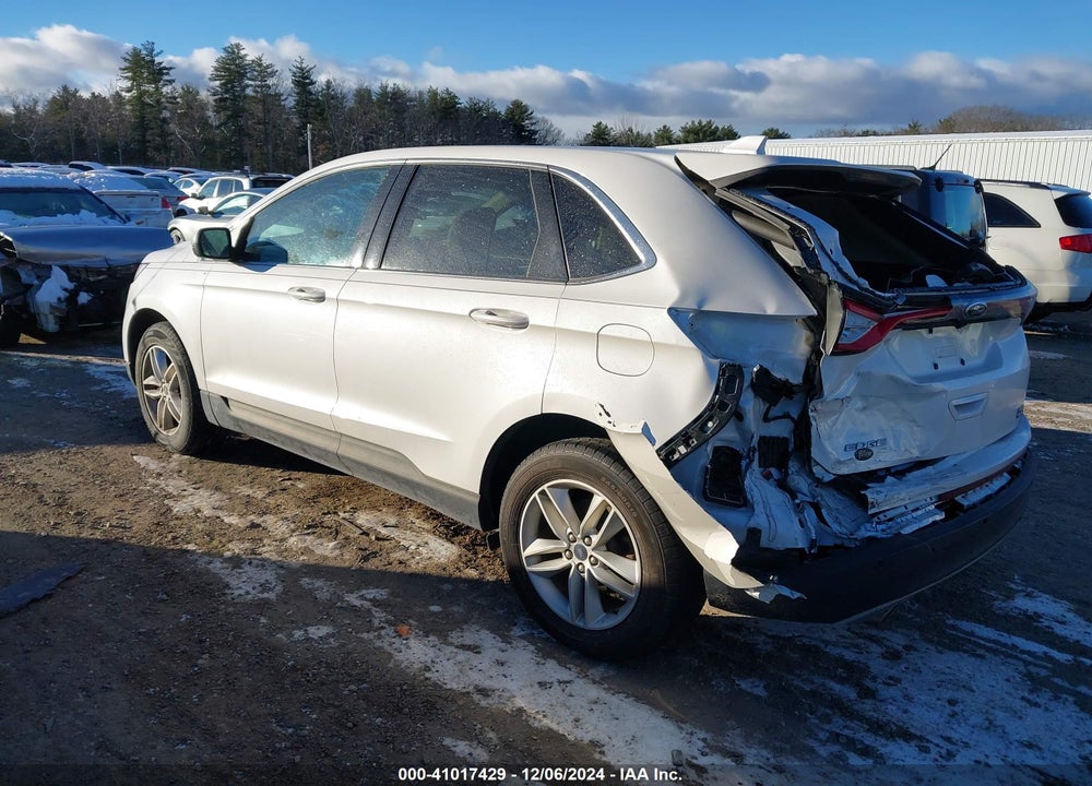 2015 FORD EDGE SEL VIN: 2FMTK4J98FBC21523