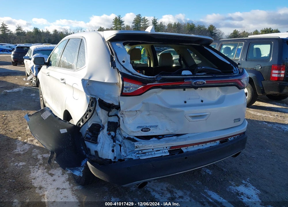 2015 FORD EDGE SEL VIN: 2FMTK4J98FBC21523
