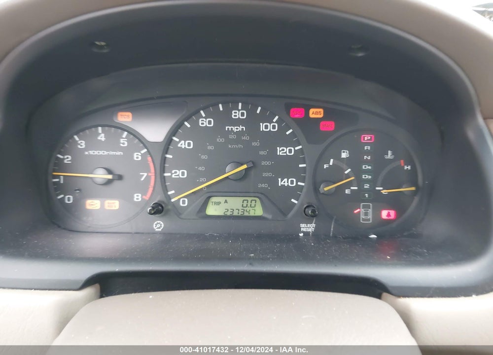 2002 HONDA ACCORD 3.0 EX VIN: 1HGCG16592A009506