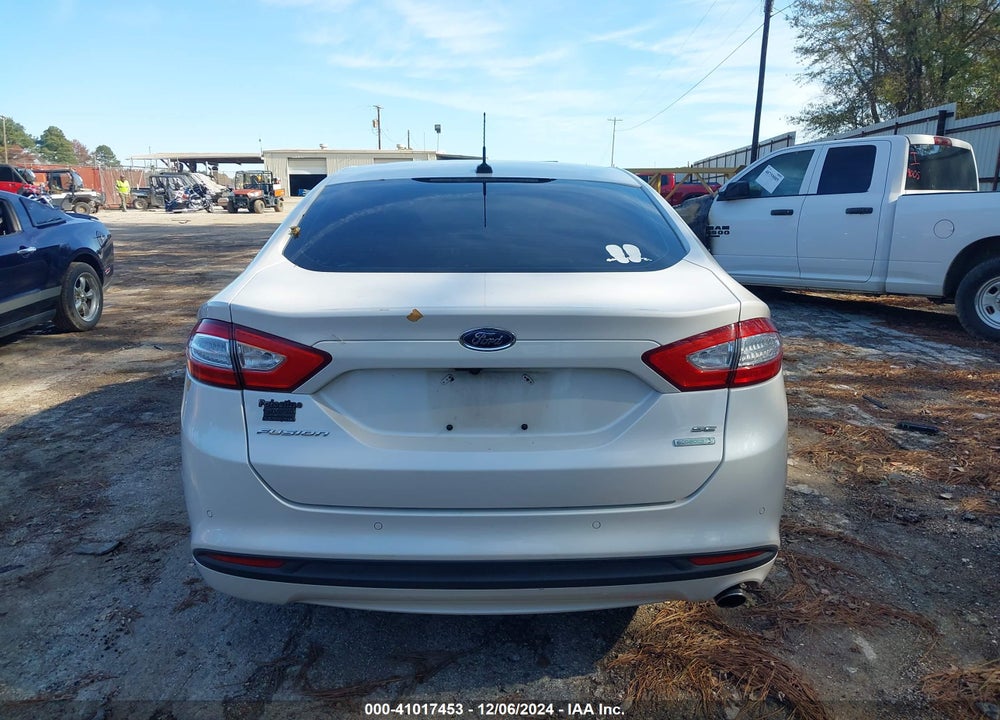 2016 FORD FUSION SE VIN: 1FA6P0HD7G5119955