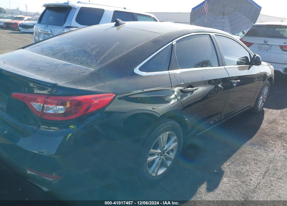 2017 HYUNDAI SONATA SE VIN: 5NPE24AF5HH505850