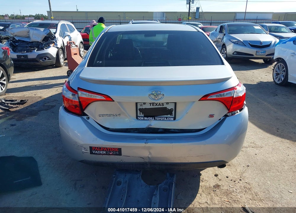 2015 TOYOTA COROLLA S PLUS VIN: 5YFBURHE9FP216462