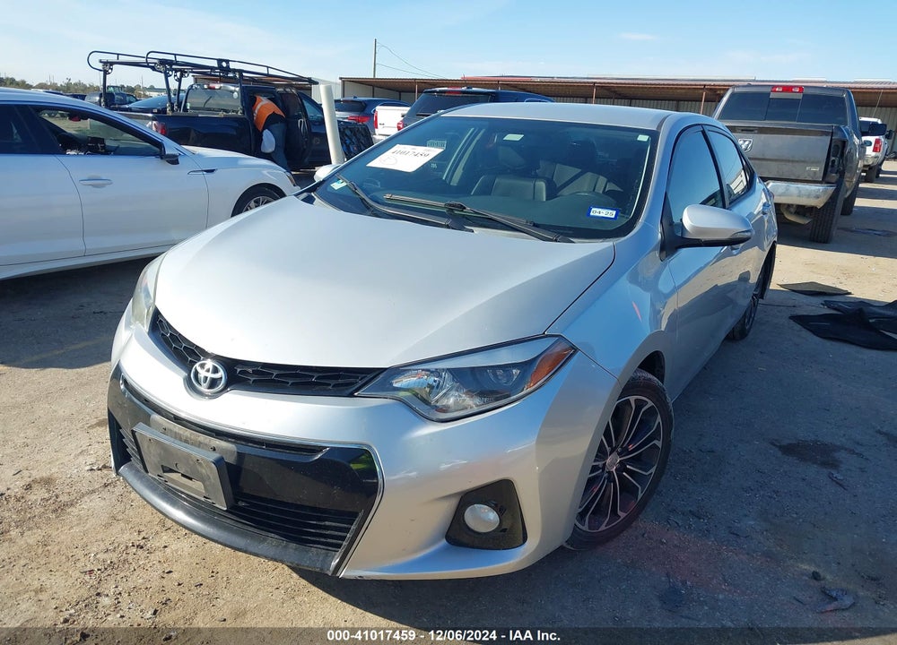 2015 TOYOTA COROLLA S PLUS VIN: 5YFBURHE9FP216462