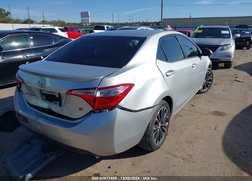2015 TOYOTA COROLLA S PLUS VIN: 5YFBURHE9FP216462