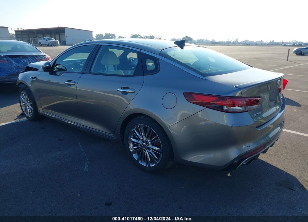 2016 KIA OPTIMA SXL TURBO VIN: 5XXGV4L26GG112332