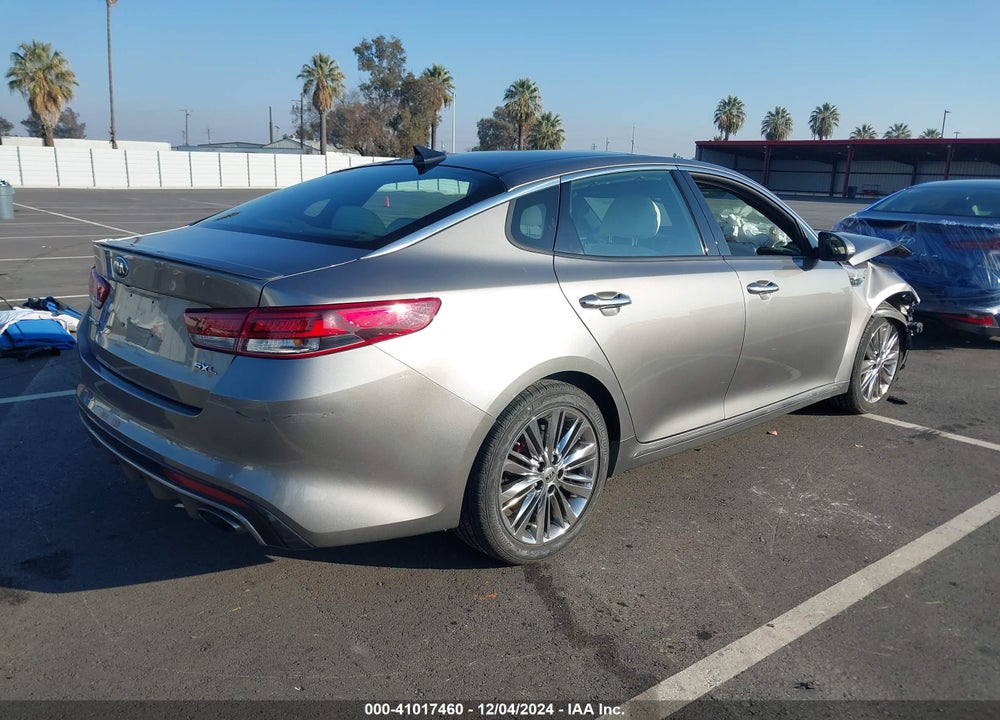 2016 KIA OPTIMA SXL TURBO VIN: 5XXGV4L26GG112332