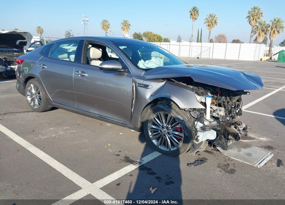 2016 KIA OPTIMA SXL TURBO VIN: 5XXGV4L26GG112332