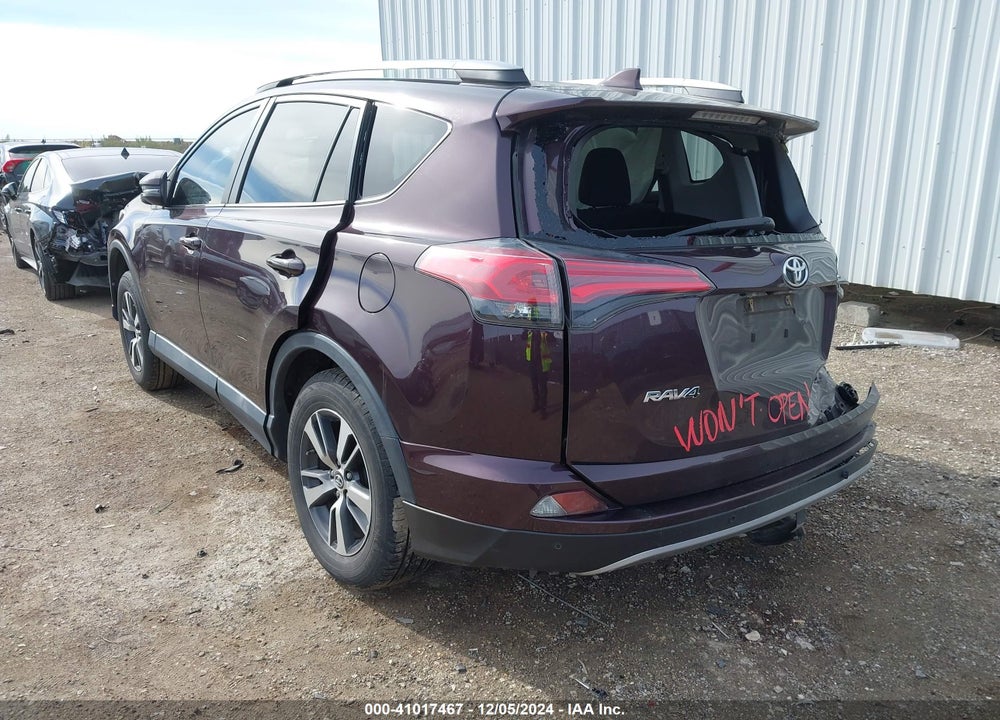 2017 TOYOTA RAV4 XLE VIN: 2T3WFREV5HW340771