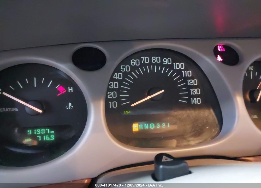 2001 BUICK LESABRE CUSTOM VIN: 1G4HP54K314234954