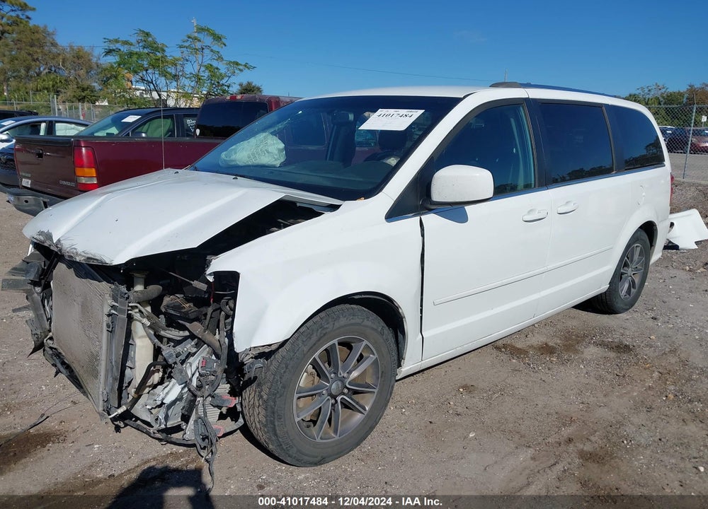 2017 DODGE GRAND CARAVAN SXT VIN: 2C4RDGCG0HR818620