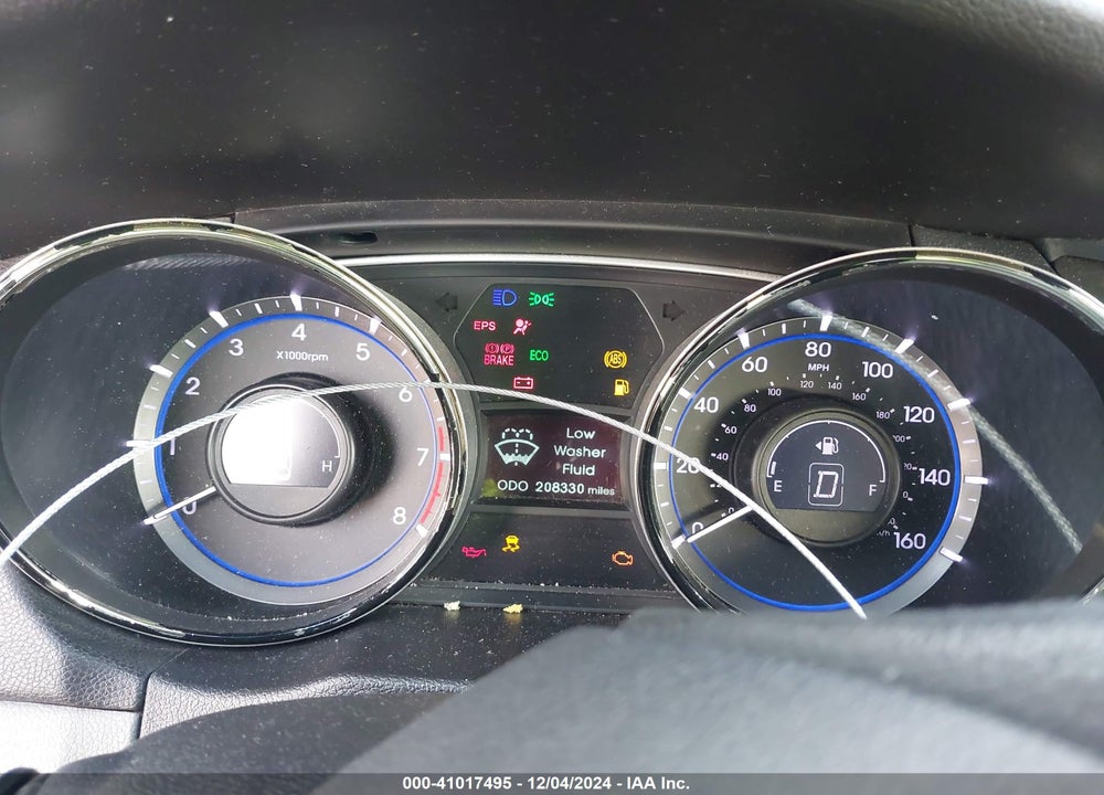 2013 HYUNDAI SONATA GLS VIN: 5NPEB4AC1DH738463