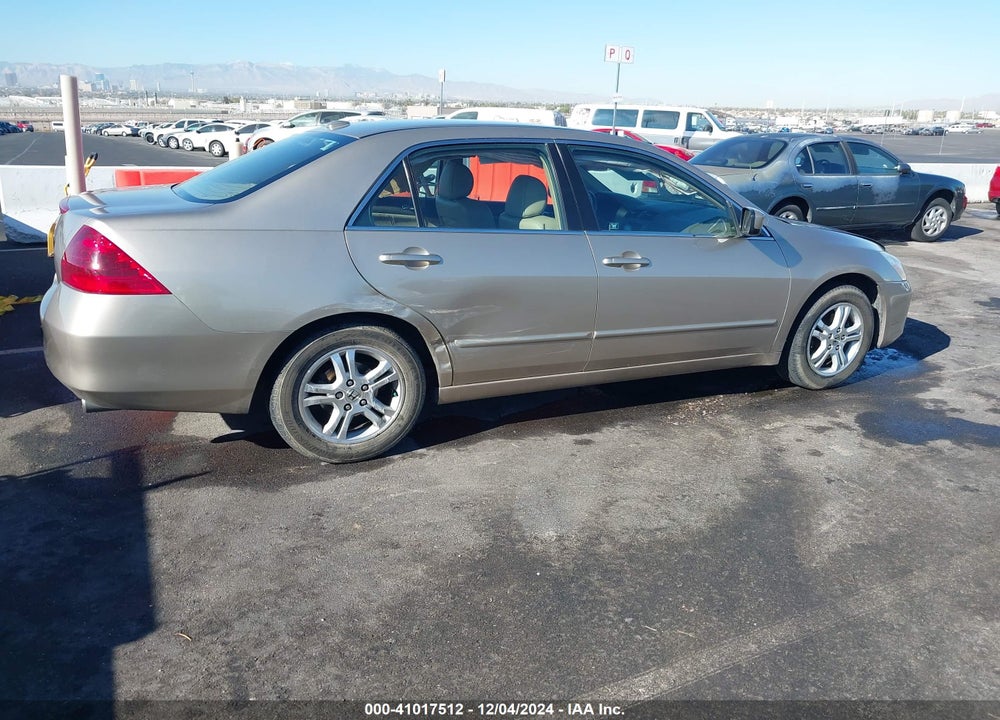 2006 HONDA ACCORD 2.4 EX VIN: 1HGCM568X6A122980