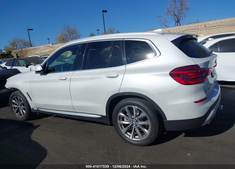 2019 BMW X3 SDRIVE30I VIN: 5UXTR7C52KLF30024