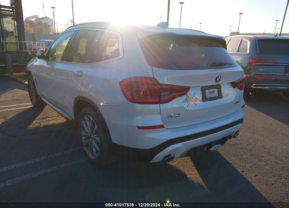 2019 BMW X3 SDRIVE30I VIN: 5UXTR7C52KLF30024