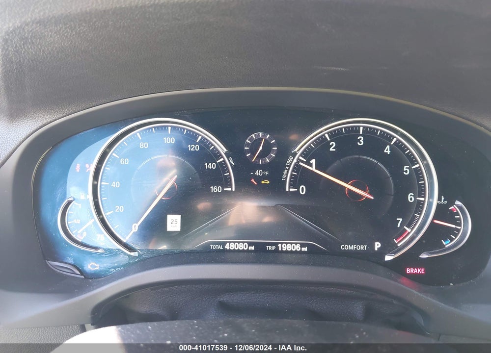 2019 BMW X3 SDRIVE30I VIN: 5UXTR7C52KLF30024