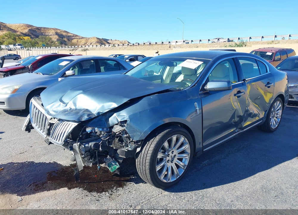 2010 LINCOLN MKS VIN: 1LNHL9DR2AG600577