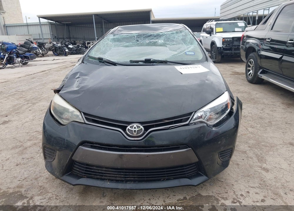 2016 TOYOTA COROLLA LE VIN: 2T1BURHE9GC623408