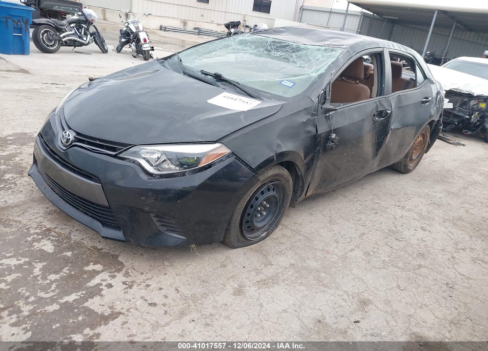 2016 TOYOTA COROLLA LE VIN: 2T1BURHE9GC623408